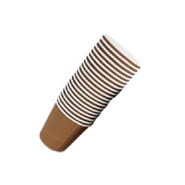 ACTUEL Gobelets pour café expresso en carton blanc 8cl x20