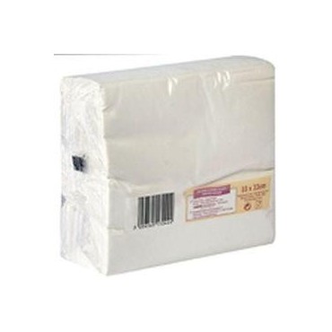 Actuel serviettes blanches 2 plis 33cm