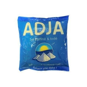 Adja sel raffiné et iodé sachet 500g