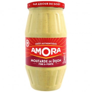 Amora moutarde de Dijon fine & forte 440g