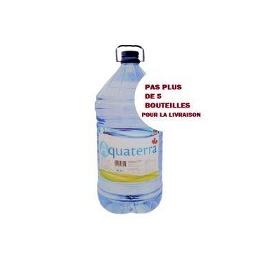 Aquaterra eau minérale naturelle bouteille 10L