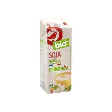 Auchan Bio boisson soja vanille 1L
