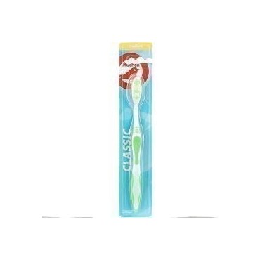 Auchan brosse a dent classique medium