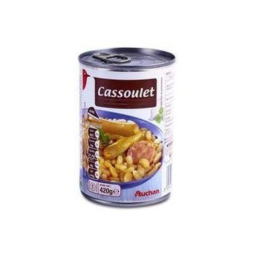 Auchan cassoulet 420g