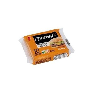 Auchan cheddar fondu 200g