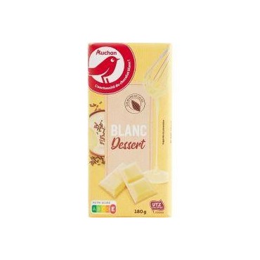 Auchan Choco Dessert Blanc 180G