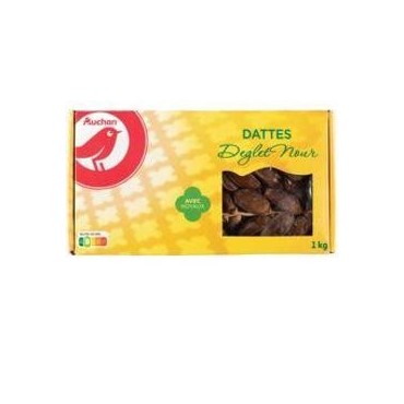 Auchan Datte DEGLET Nour 1KG