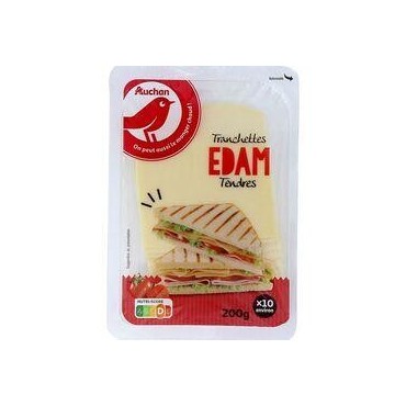 Auchan edam tranches 200g