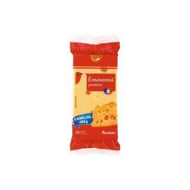 Auchan Emmental portions 400g