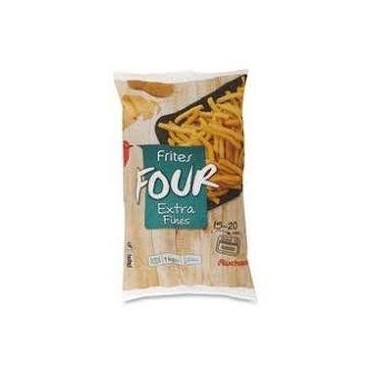 Auchan frites four extra fines 1kg