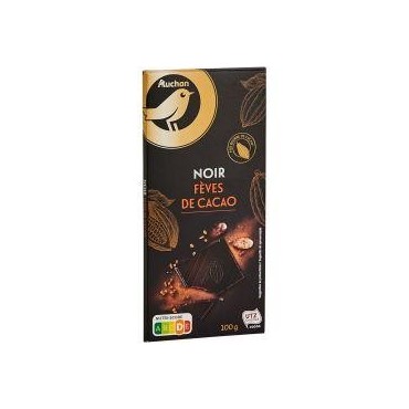 Auchan Gout Choco Noir 74% Cacao 100G
