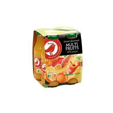 Auchan jus multi fruits 20cl x4