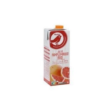 Auchan jus pamplemousse brique 1L