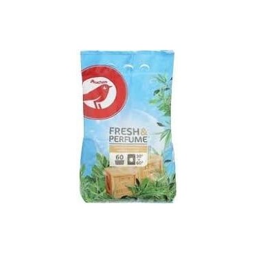 Auchan lessive en poudre fresh & perfume savon de Marseille 4.5 kg
