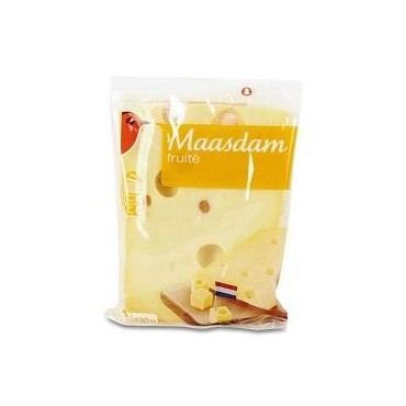 Auchan maasdam fruité 330g