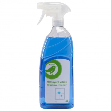 Auchan nettoyant spray vitres 1L