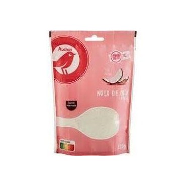 Auchan noix de coco râpée 125 g