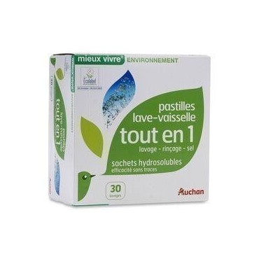 Auchan Pastille Lave Vaisselle TT 1X30