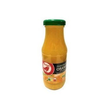 Auchan pur jus d'orange naturellement riche en vitamine C 20cl