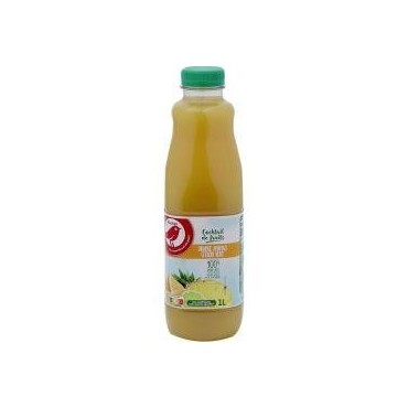 Auchan pur jus orange ananas citron 1L