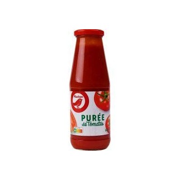 Auchan purée de tomates fraîches 680g