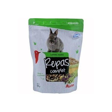 AUCHAN Repas complet pour lapins nains 500g