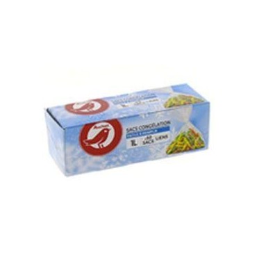 Auchan sacs congélation avec liens x50 1L