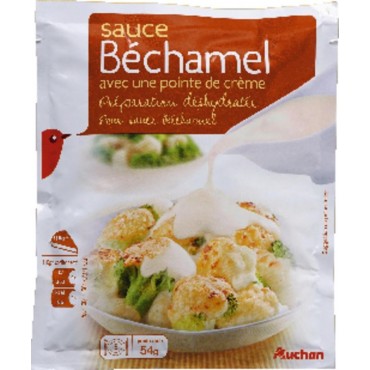 Auchan sauce béchamel déshydratée 54g