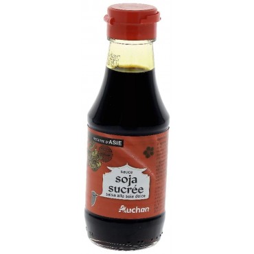 Auchan sauce soja sucre 150ml