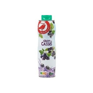 Auchan sirop cassis 60cl