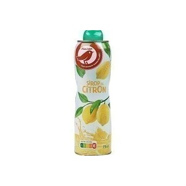 Auchan sirop citron 75CL