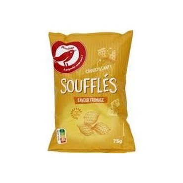 Auchan souffles saveur fromage 75g