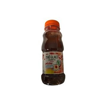 Auchan thé glacé aromatisé pêche 25cl