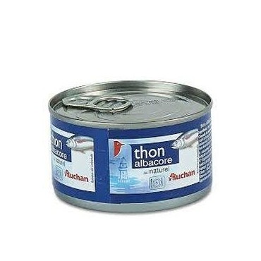 Auchan thon albacore au naturel 200 g