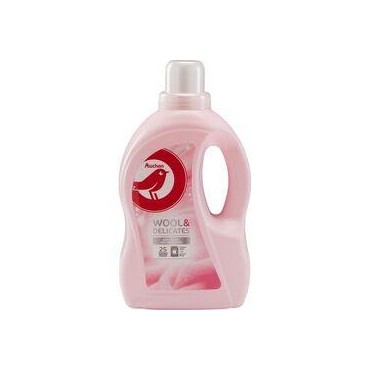 AUCHAN Wool & Délicates lessive liquide anti-bouloche laine & linge...