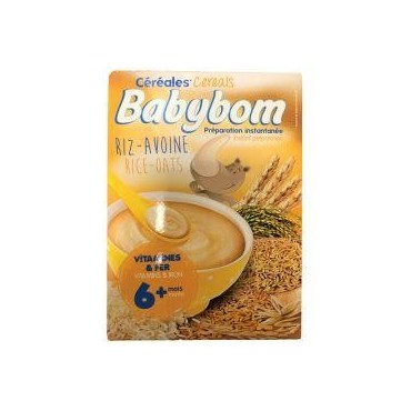 Babybom céréales riz & avoine 200g