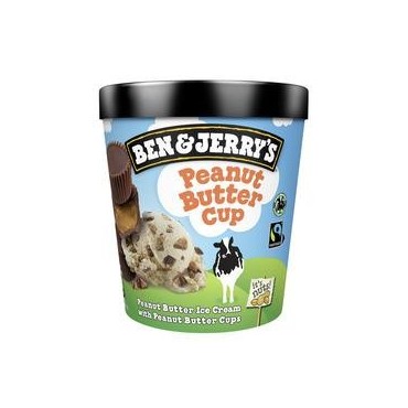 BEN & JERRY'S Une crème glacée Ben & Jerry's Peanut Butter Cup Cr