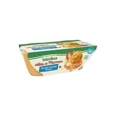 Blédina bol de tomate semoule poisson 2x200g