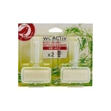 Bloc wc active solide javel