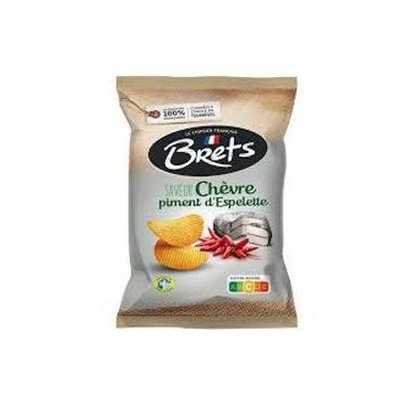 Brets chips craquant saveur chèvre piment d'espelette 125 g