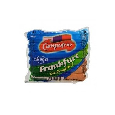 Campofrio saucisse Frankfurt porc 154g