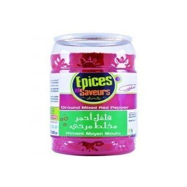 Chakroun épices et saveurs piment moyen moulu 80g