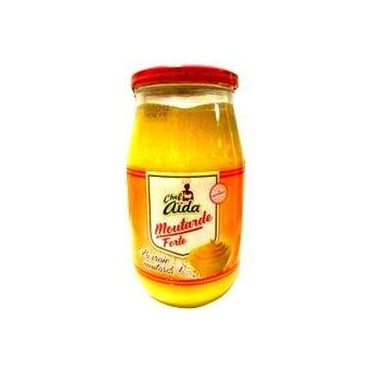 Chef Aïda moutarde forte bocal verre 1000ml