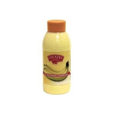 Countre Dairy lait entier stérilisé aromatisé goût banane 50 cl