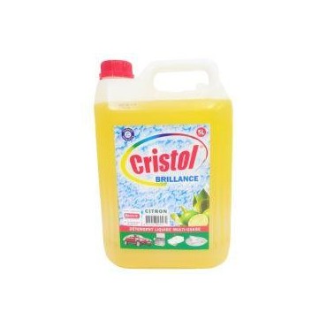 Cristol détergent liquide multi-usages citron 5L