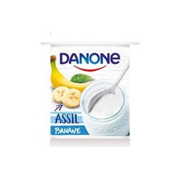 Danone yaourt assil banane 110g