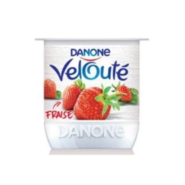 Danone yaourt velouté fraise 110 g