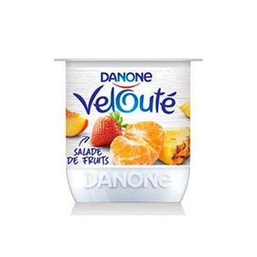 Danone yaourt velouté salade de fruits 110g