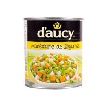 D'aucy macédoine de légumes 1/2 400g