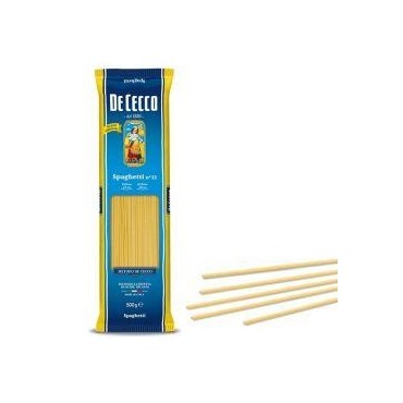 De Cecco spaguetti n°12 sachet 500g